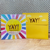 
              Rainbow Yay Card
            