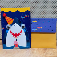
              Shark Birthday Card
            