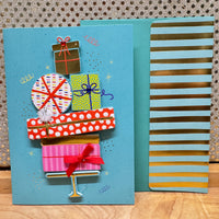 
              Stack of Gifts Birthday Card
            