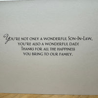
              Father's Day Son-In-Law Card
            