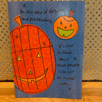 
              On This Day of Disguises Pumpkins
            