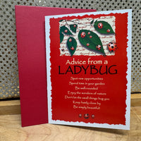 
              Ladybug Advice Card
            