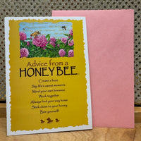 
              HoneyBee Advice Card
            