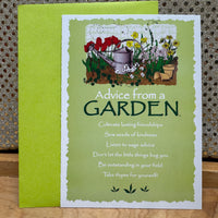 
              Garden Advice Card
            
