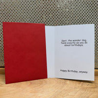 
              Dog and Cake Card
            