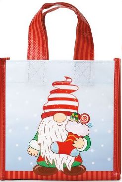 Gnome Stocking Reusable Gift Bag S