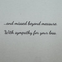 
              Loved Beyond Words Card
            