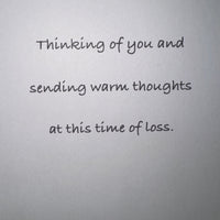 
              So Sorry For the Loss Card
            