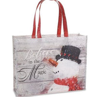 Snowman Magic Reusable Gift Bag XL