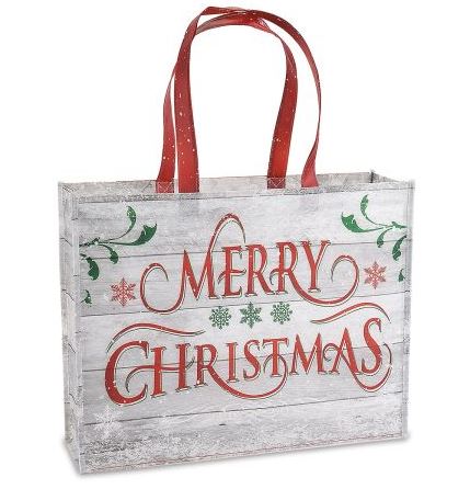 Merry Christmas Reusable Gift Bag XL