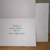
              Easter's Here Card
            