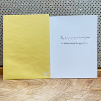 
              Gold Leaves and Butterflies Card
            
