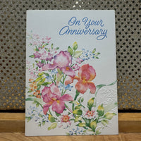 
              Anniversary Flower Card
            