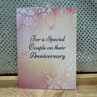 
              Pink Anniversary Card
            