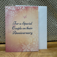 
              Pink Anniversary Card
            