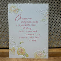 
              Yellow Roses Anniversary Card
            