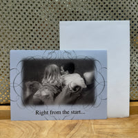 
              Blue Anniversary Card
            