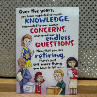 
              Retirement Card from the Office
            