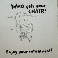 
              Retirement Card from the Office
            