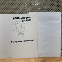 
              Retirement Card from the Office
            