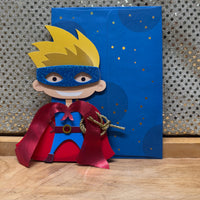 
              Superhero Birthday Card
            
