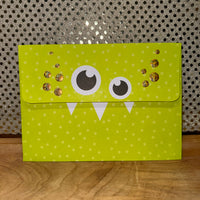 
              Blue Monster Birthday Card
            