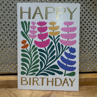 
              Flowers Birthday Card
            