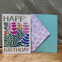 
              Flowers Birthday Card
            