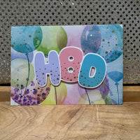 
              HBD Ballons Card
            
