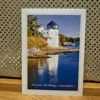 
              Lighthouse Birthday Card
            
