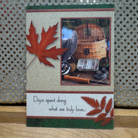 
              Fishing Birthday Card
            