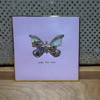 
              Pink Butterfly Card
            