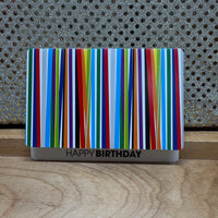 
              Rainbow Stripes Card Holder
            