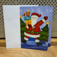 
              Santa "Most Wonderful Time" Gift Card Holder
            