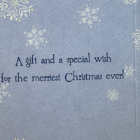 
              Santa "Most Wonderful Time" Gift Card Holder
            