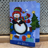 
              Penguin "Just Believe" Gift Card Holder
            