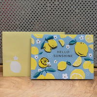 
              Hello Sunshine Lemons Card
            