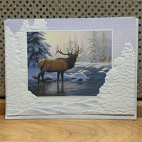 
              Embossed Elk Card
            