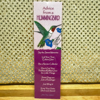 
              Your True Nature Hummingbird Bookmark
            
