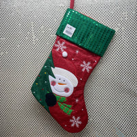 Sparkle Stockings-Snowman