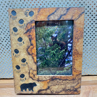 
              Bear Tracks Picture Frame with Bear
            