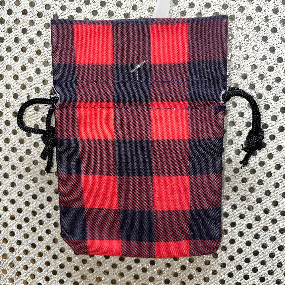 Mini Buffalo Plaid Fabric Bag