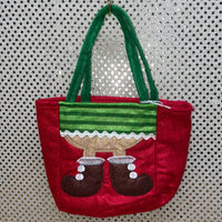 Legs Felt Tote -Gingerbread Man