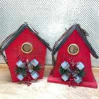 Red Birdhouse (2 styles)