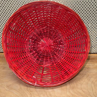 
              Red Bamboo 10.5 " Round Bowl Basket
            