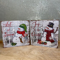 
              LED Holiday Block Decor (2 Styles)
            