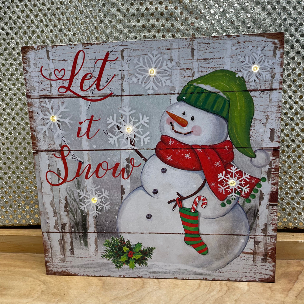 LED Holiday Block Decor (2 Styles)