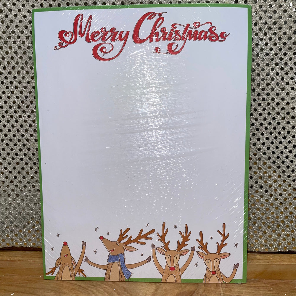 Christmas Letter - Deer