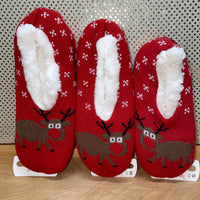 
              Reindeer Winter Slippers
            