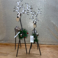 Twig Wreath Reindeer Stander (2 sizes)